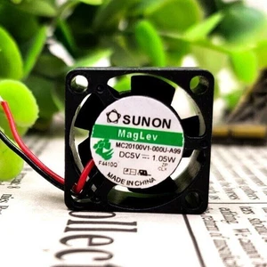 For SUNON MC20100V1-000U-A99 5V 1.05W 2010 2CM 2Wires Cooling Fan - Foto 1 di 2