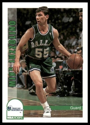 Mike Iuzzolino 1992-93 NBA Hoops #48 Dallas Mavericks - Image 1 of 2