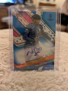 2024-25 Topps Finest - Autographs Noni Madueke /150 Chelsea - Picture 1 of 2