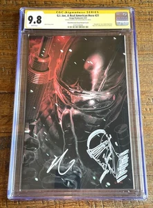 G.I. JOE #21 CGC SS 9.8 SILENT MISSIONS JOHN GIANG REMARK SNAKE-EYES VARIANT - Picture 1 of 2