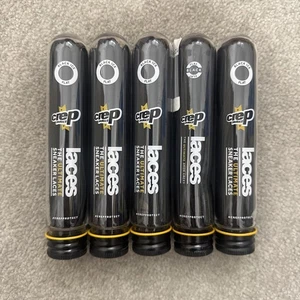 5x LACCI CREP PROTECT BIANCHI LACCI PIATTI PER SCARPE DA GINNASTICA SNEAKERS - Foto 1 di 1