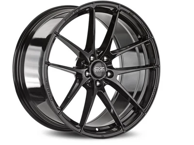 Cerchio in Lega OZ Leggera HLT in 8,5x19 ET45 Foratura 5x108 Colore Gloss Black - Imagen 1 de 2