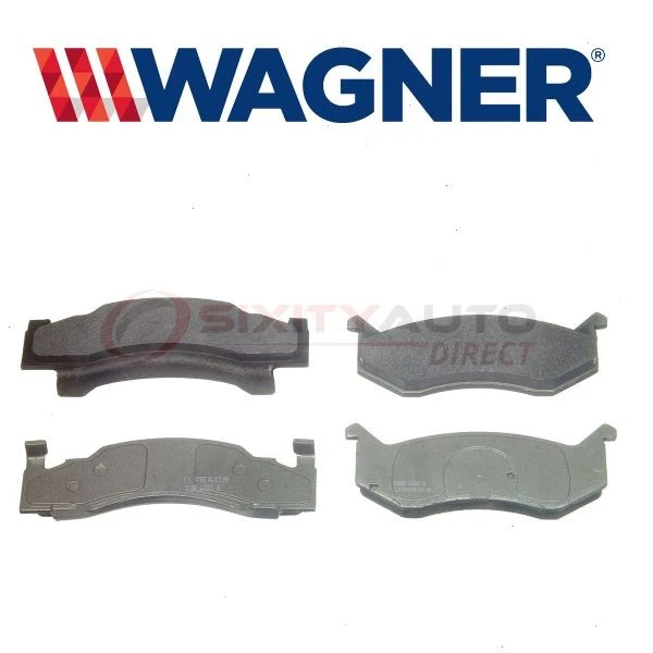 Wagner Brake Front Disc Brake Pad Set for 1973-1974 Dodge D200 Pickup - lw - Imagem 1 de 4