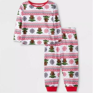 Girls LEGO Star Wars The Mandalorian Baby Yoda Pajama Set Size 2T 3T 4T 4/5 6/6X - Picture 1 of 1
