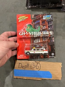 Johnny Lightning GhostBusters Ecto-1 1959 Cadillac Ambulance New! - Picture 1 of 3
