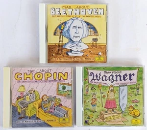 MAD ABOUT BEETHOVEN, CHOPIN, WAGNER - DEUTSCHE GRAMMOPHON - (3) CD LOT - Picture 1 of 1