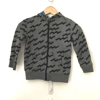 Chaqueta Shaun blanca gris con capucha para niños talla 5T Foto 1 de 4