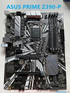 Asus Desktop Motherboard Prime Z390-P LGA1151 Intel 8th and 9th Gen DDR4 DP HDMI - Afbeelding 1 van 4
