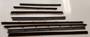 Fits 69 70 GTX Roadrunner Convertible Window Sweeps Fuzzies Whiskers Felts NEW - Picture 1 of 1