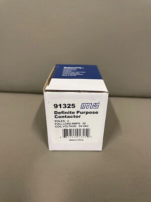 MARS 91325/91321 30 Amp, 2 Pole, 24V Contactor with Lugs - 10 Pieces - Image 1 of 3