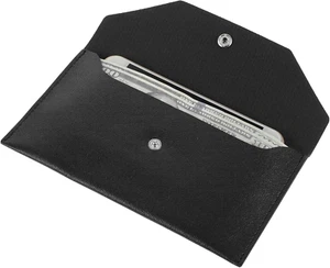 Money Envelopes for Cash, PU Leather Cash Envelope Wallet Reusable Cash Wallet M - Picture 1 of 11