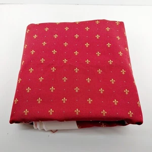 Tela Decoración del Hogar Kaufmann Rojo Oscuro Harina de Lei Patrón 3 yardas x 54" Ancho Crew - Imagen 1 de 5