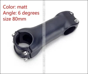 Ultralight Scale-free Carbon Fiber Road Mountain Bike Stem Riser Goose Stem Part - Picture 1 of 38