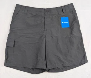 Columbia Six Rivers Cargo Short Mens 36/8 Gray Outdoor Hiking NWT - Picture 1 of 8