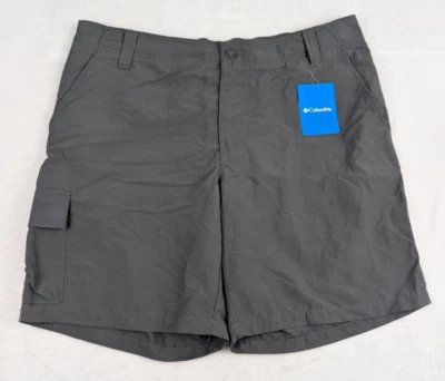 Columbia Six Rivers Cargo Short Mens 36/8 Gray Outdoor Hiking NWT - Image 1 of 4