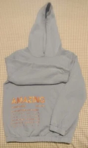 Girls Light Blue Hoodie - Picture 1 of 2