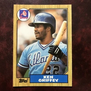 1987 Topps TIFFANY Set KEN GRIFFEY #711 ATLANTA BRAVES ** MINT ** HIGH GRADE ** - Picture 1 of 2