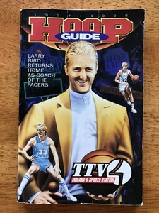 Revista Larry Bird Hoop Guide 1997-98 - Imagen 1 de 2