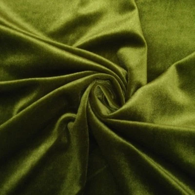 5 Yards Stretch Velvet Fabric 60'' Wide by the Yard CRAFT DRESS FABRIC 24 COLORS - Image 1 of 4