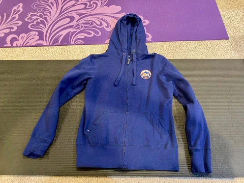 Antigua MLB New York Mets  1/4 Zip Women's Blue Size Medium Cover