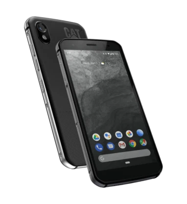 CATERPILLAR CAT S52 5.65" Dual Sim Black 64GB 4GB RAM 12MP Phone By FedEx - Image 1 of 4