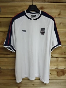 Umbro England weiß Fußball Trikot Retro Vintage 90er Y2K - XL (46) Original - Bild 1 von 9