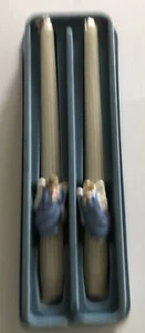 Abrazos Avon Heavenly Angels 1983 vintage y cintas elegantes de 10" en caja original - Imagen 1 de 5
