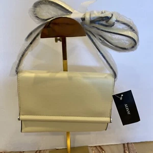 ALFANI Mini Toggle faux-leather women's crossbody organizer bag - Limoncello - Picture 1 of 10