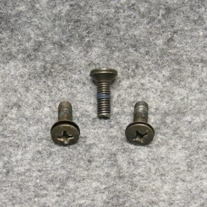 Hyundai Elantra 2001-06 (3) pestillo de puerta montaje Phillips cabeza tornillos pernos 40356 - Imagen 1 de 2