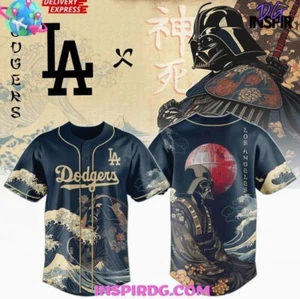 Yc Lord Vader X Los.ange.les Dod.gers 2025 REPLICA Baseball Jersey S-5XL - Picture 1 of 2