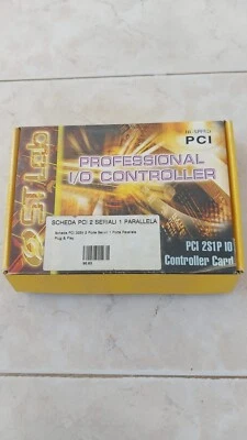 Scheda PCI con 2 Porte Seriali DB9 RS232 + 1 Parallela  conf. originale - Immagine 1 di 2