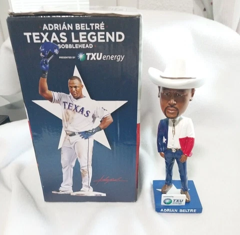 ADRIAN BELTRE TEXAS RANGERS LEGEND BOBBLEHEAD GLOBE LIFE FIELD TXU ENERGY! Cover