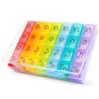 Weekly Pill Organizer, 2Nd Gen Extra Large Pill Box Case (7-Day / 4-Times-A-Day)
