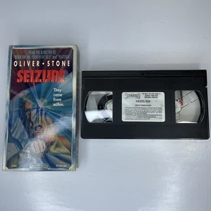 Seizure (VHS) Oliver Stone Film Starmaker Release Horror OOP HTF - Foto 1 di 9