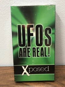 UFOs Are Real Xposed VHS 1996, Master Tone New Factory Sealed Aliens BEST BUY - Picture 1 of 4