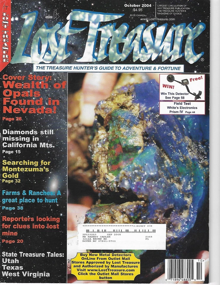 Lost Treasure - Metal Detecting Magazine, 2004 to 2013 - Image 1 of 1