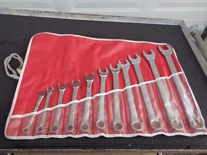 KAL Tools 11-teiliges SAE Kombi-Schraubenschlüssel-Set mit Tasche - Bild 1 von 6