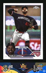 2023 Topps aggiornamento cromato rifrattore Pablo López - Foto 1 di 2