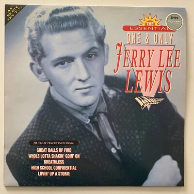 Jerry Lee Lewis – The Essential One & Only - 1989 Vinyl LP - Near Mint (NM/NM) - Image 1 of 4