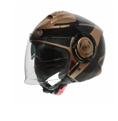 CASCO JET DOPPIA VISIERA MOTO SCOOTER PREMIER COOL EVO OPT MISURA XS - Immagine 1 di 3