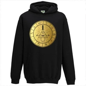 Gravity Falls Bill Cipher zodiac wheel Kids Hoodie - Picture 1 of 2