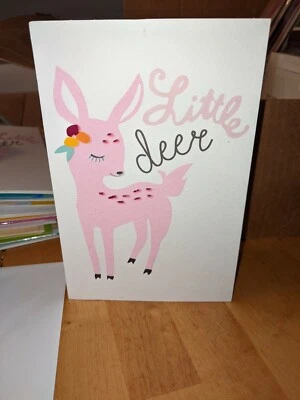 Nueva tarjeta de felicitación de ducha para bebé niña American Greetings Foto 1 de 3