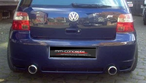 Escape dúplex 2x 90mm diseño R32 VW Golf 4 IV 1.4 1.6 1.8 1.8T Turbo 2.0 Audi A - Imagen 1 de 1