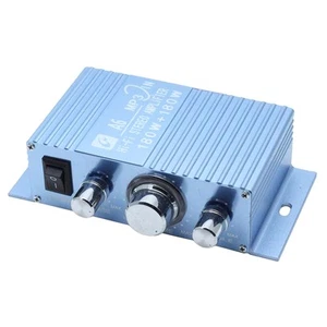 Dual Channel Mini Amplifier, Hi-Fi Stereo Reciever for Cars Motorcycles Compu... - Picture 1 of 2