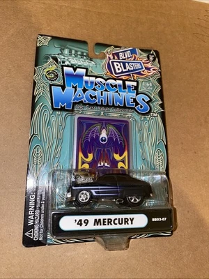 Muscle machines 1/64 BLVD Blasters 49 mercury black NIB - Image 1 of 4