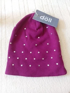 BNWT döll 18287145125 Hat - Pink Sequin - Size 51 - Picture 1 of 3