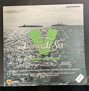 Victory At Sea Volumes XVI-XVIII Laserdisc LD SEALED Embassy WWII VTG - Picture 1 of 3