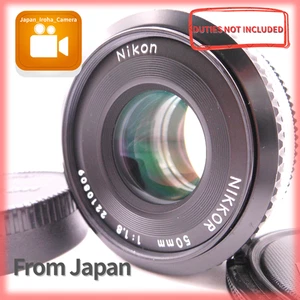 [Mint] Rare! D! Nikon Nikkor Ai-s AIS 50mm f/1.8 Pancake Prime MF Lens - Picture 1 of 17