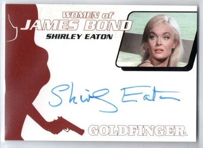 JAMES BOND 2014 ARCHIVES WA42 SHIRLEY EATON JILL MASTERSON AUTOGRAPH GOLDFINGER - Image 1 of 2