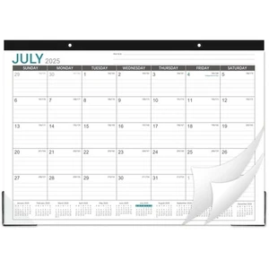 2025-2026 Desk Calendar - Desk Calendar 2025-2026, 17"x12" Desktop Calendar, ... - Picture 1 of 8